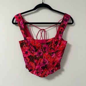 Floral Pink Women's Top
